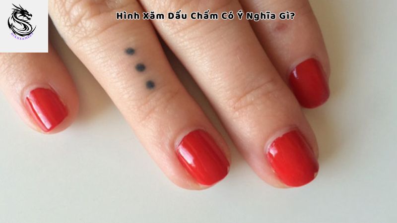 Hình xăm dấu chấm có ý nghĩa gì?