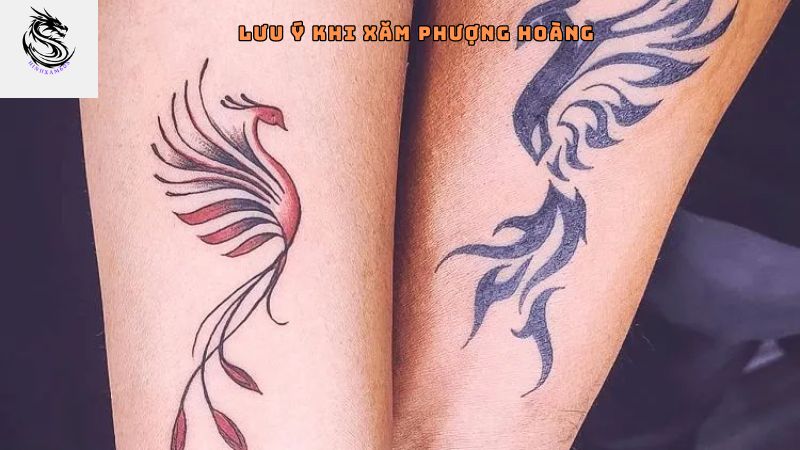 Những hình xăm phượng hoàng cho nữ và nam ấn tượng